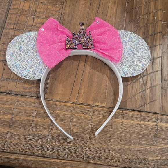 Iridescent Sparkle Minnie Ears NWOT - Picture 5 of 5